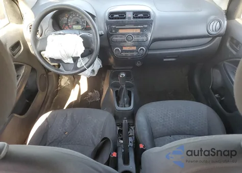 2014 Mitsubishi Mirage De из США, поврежденный, VIN ML32A3HJ8EH008878